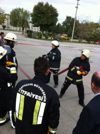 Yangın Tatbikatı SAKARYA ÜNV.-SAKARYA İTFAİYE MÜDÜRLÜĞÜ